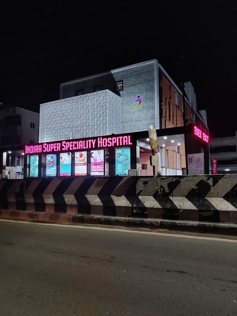 Indira Hospital exterior